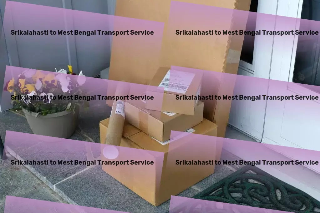 Srikalahasti to West Bengal Bike Transport And Scooty Courier Custom logistic projects